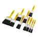 Stanley® Hand Tools Hobby Paint Brush Set of 10 12(2) 25(2) 38(3) 50(2) & 75mm STANLEY® Hand Tools - Town Tools