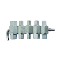 Laser Drain Plug Key Set 5pc 1580
