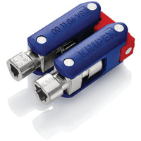 KNIPEX 00 11 06 V03 Control Cabinet Key "Double-Joint", 62 mm - 00 11 06 V03
