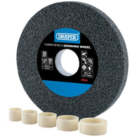 Draper Aluminium Oxide Bench Grinding Wheel, 150 x , 36 Grit 16-20mm
