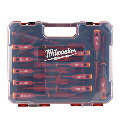 Milwaukee 4932479095 12 Piece Tri-Lobe Vde Screwdriver Set, Bunt Milwaukee - Town Tools 