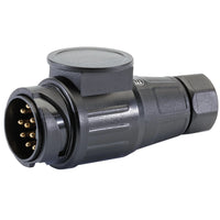 Draper 12V 13-Pin Euro Twin Inlet Towing Plug - TT110