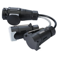 Draper 13-Pin Euro to 7-Pin N-Type/7-Pin S-Type Converter - TT113