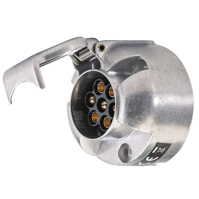 Draper 7-Pin N-Type Metal Towing Socket - TT118