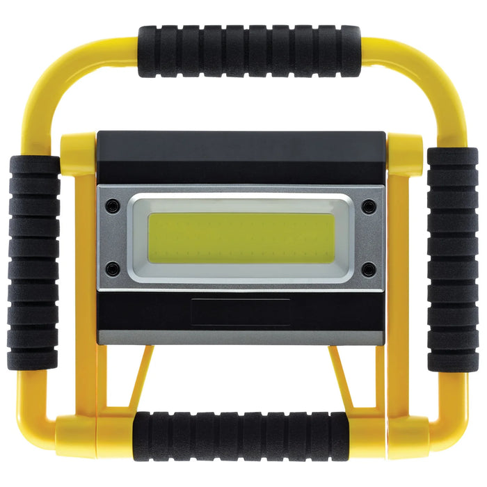 Draper COB LED Rechargeable Folding Work Light and Power Bank, 20W, 750 - 1,500