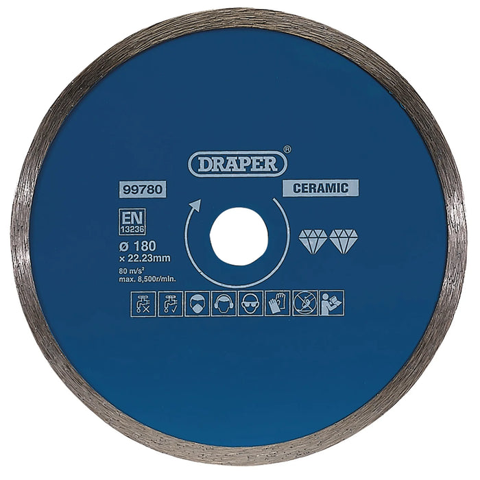 Draper Continuous Diamond blade 110-200mm