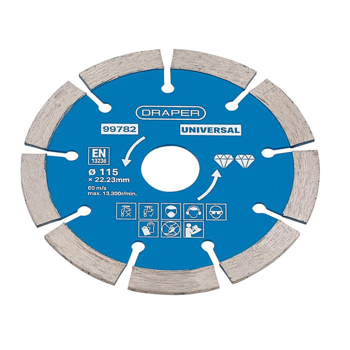 Draper Segmented Diamond blade 85-350mm