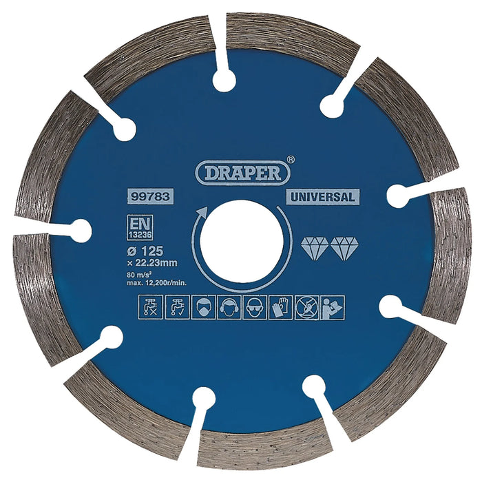 Draper Segmented Diamond blade 85-350mm