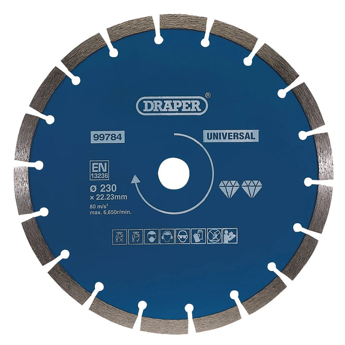 Draper Segmented Diamond blade 85-350mm