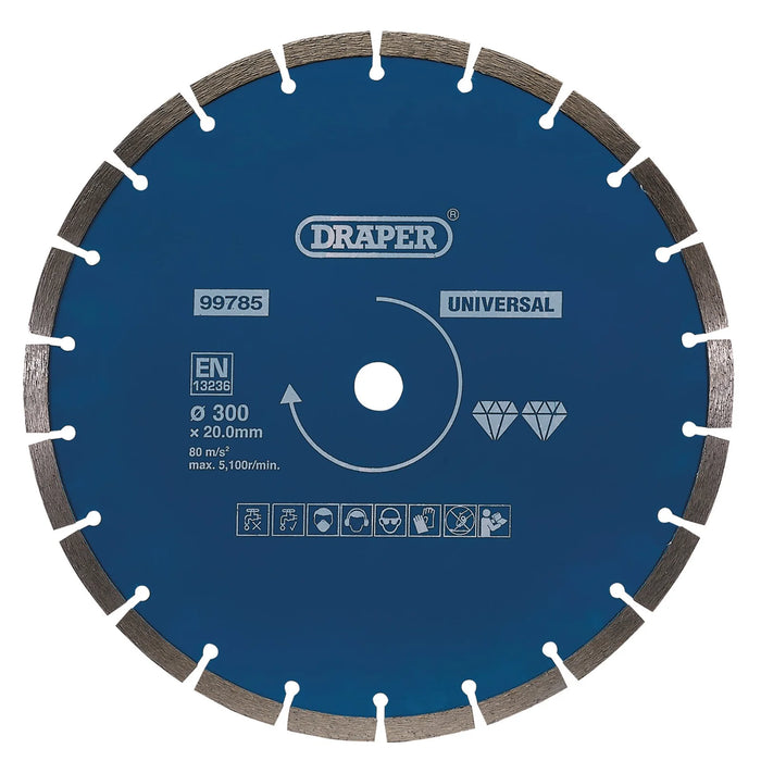 Draper Segmented Diamond blade 85-350mm