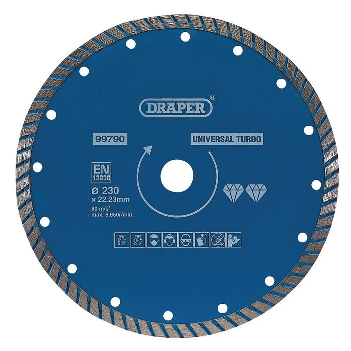 Draper Turbo Diamond blade 115-300mm