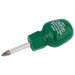 Draper PZ Type Cabinet Pattern Chubby Screwdriver, No.2 x 38mm (Sold Loose) Draper - Town Tools 