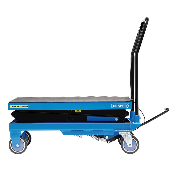 Draper Hydraulic High Lift Table, 300kg - HLT-300