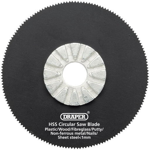 Draper HSS Circular Saw Blade, 63mm Diameter, 18tpi 26073 Draper - Town Tools 