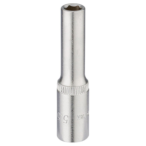 Draper Elora Deep Socket, 1/4" Sq. Dr., 5.5mm 58724 Draper - Town Tools 