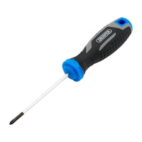 Draper Phillips Soft Grip Screwdriver, PH0 x 75mm