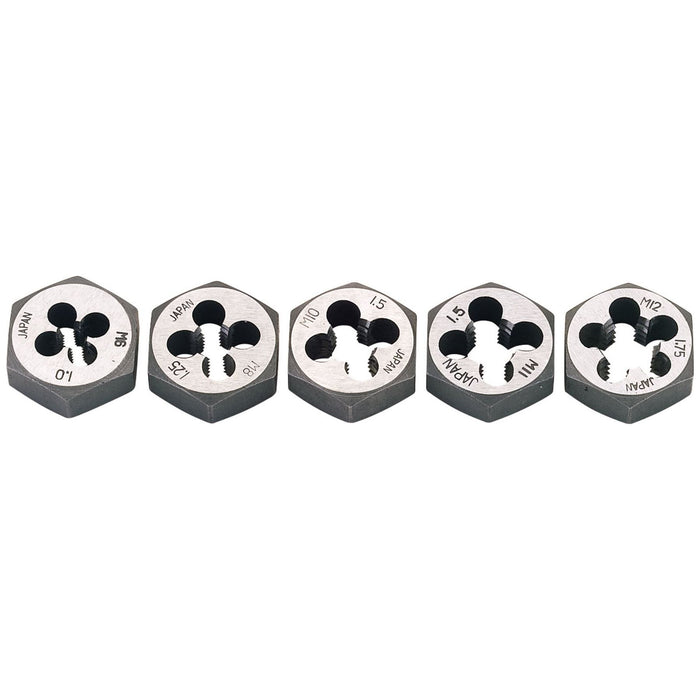 Draper Metric Hexagon Die Nut Set (5 Piece) 79198
