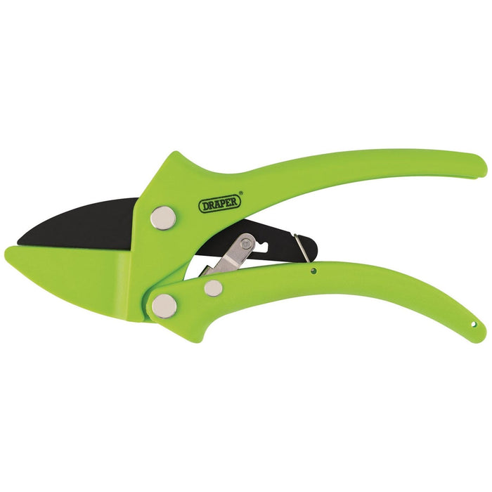 Draper Ratchet Action Anvil Pattern Secateurs, 190mm 34478 Draper - Town Tools 