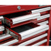 Sealey Topchest 10 Drawer with Ball-Bearing Slides Red AP33109 Sealey - Town Tools 