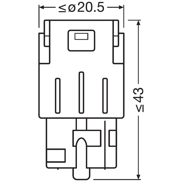 OSRAM LEDriving® SL, WY21W, Amber, LED signal lamps, Off-road only, non ECE Osram - Town Tools 