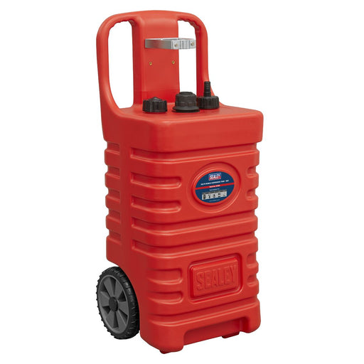 Sealey Mobile Dispensing Tank 55L - Red DT55R Sealey - Town Tools 