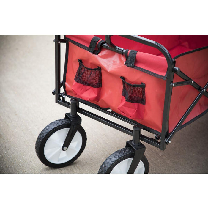 Sealey Canvas Trolley 70kg Capacity Folding CST802 Sealey - Town Tools 