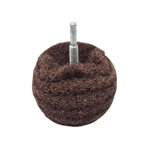 Flexipads World Class Scruff Ball 75mm / 3in Brown Coarse Flexipads World Class - Town Tools