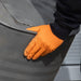 Sealey Orange Diamond Grip Extra-Thick Nitrile Powder-Free Gloves X-Large Pack o Sealey - Town Tools 