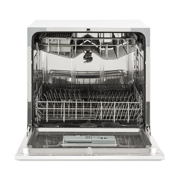 Baridi Tabletop Dishwasher 8 Place Settings 8L Capacity - White DH86