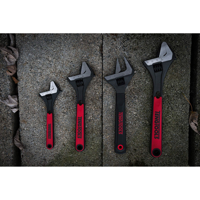 Teng Tools Adjustable Wrench Set TT1 4 Pieces Teng Tools - Town Tools 