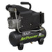 Sealey Air Compressor 6L Direct Drive 1hp SAC0610E Sealey - Town Tools 