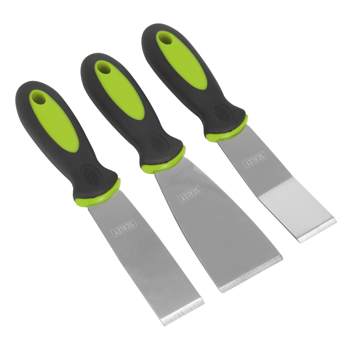 Sealey Rigid Blade Scraper Set 3pc AK523 Sealey - Town Tools 