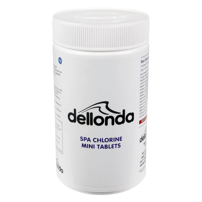 Dellonda Chlorine Mini Tabs for Hot Tubs/Spas & Swimming Pools 1kg DL51