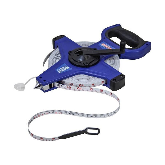 Faithfull Fast Rewind Open Long Tape 50m/165ft (Width 13mm) Faithfull - Town Tools