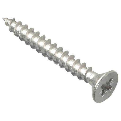 Forgefix Multi-Purpose Pozi Compatible Screw CSK ST S/Steel 5.0 x 40mm Box 200 ForgeFix - Town Tools