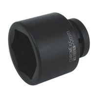 Sealey Impact Socket 55mm 1"Sq Drive IS155