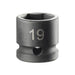 Facom 6-Point Stubby Impact Socket 1/2in Drive 19mm Facom - Town Tools