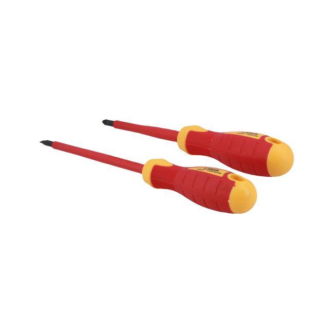 Laser VDE Insulated Screwdriver Set 2pc 8388