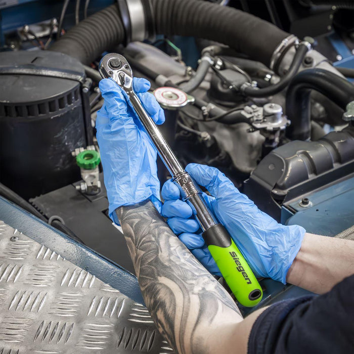 Siegen Siegen Extendable Ratchet Wrench 3/8"Sq Drive S01283 Siegen - Town Tools