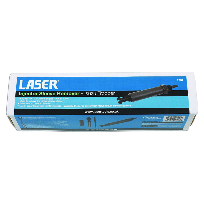 Laser Injector Sleeve Remover - for Isuzu Trooper 7557 Laser - Town Tools 