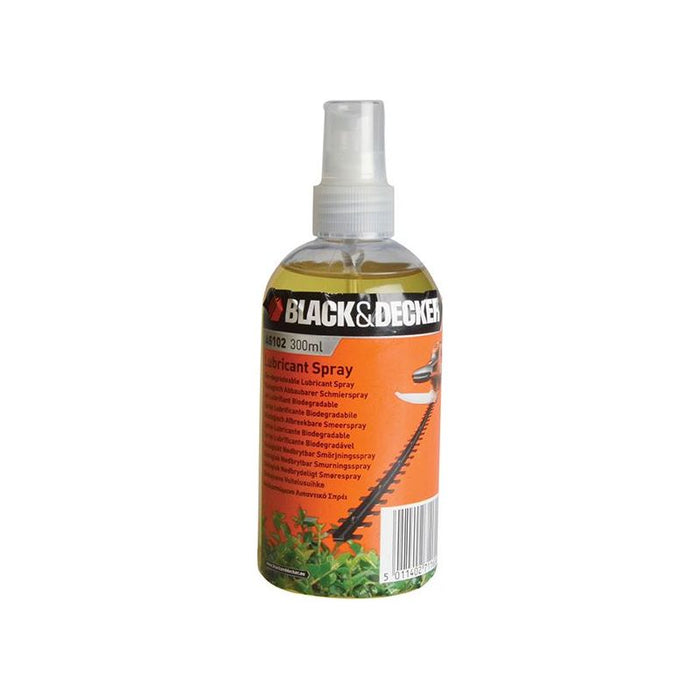 Black + Decker A6102 Hedge Trimmer Oil Spray 300ml BLACK + DECKER - Town Tools
