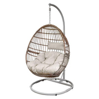 Dellonda Single Swinging Egg Chair with Cushion DG60