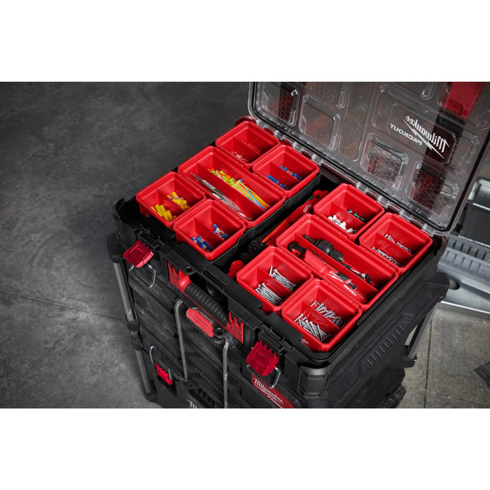 Milwaukee Packout Container 10 x 10 cm Pack of 2 Milwaukee - Town Tools 