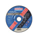 Faithfull Depressed Centre Metal Grinding Disc 100 x 6.5 x 16mm Faithfull - Town Tools
