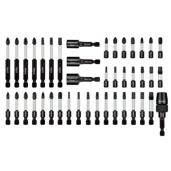 Carlyle Tools Insert Bit Set - Impact Hex Bit - 1/4In. - 42 Piece