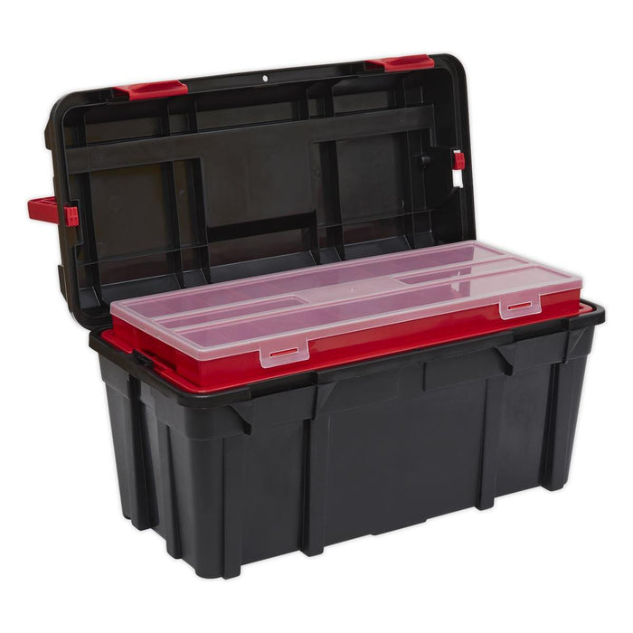 Sealey Toolbox with Locking Carry Handle 580mm AP580LH Sealey - Town Tools 