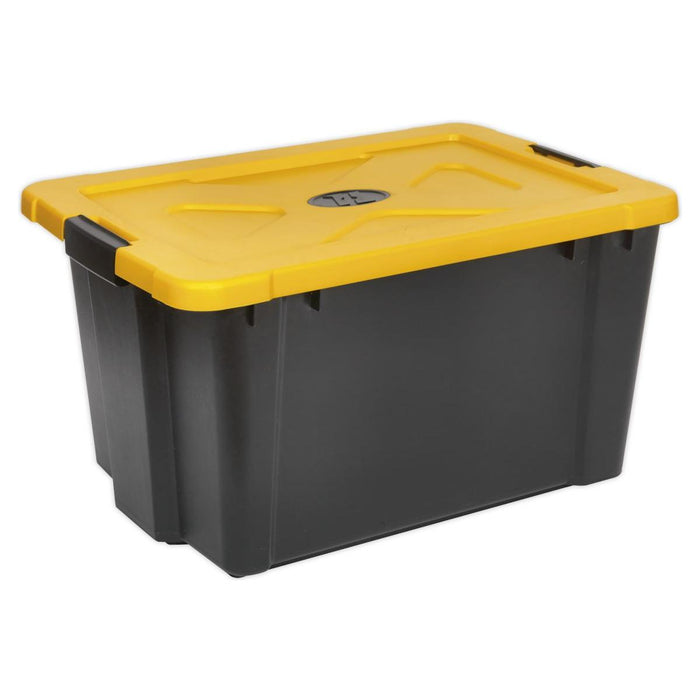 Sealey Composite Stackable Storage Box with Lid 54L APB54 Sealey - Town Tools 