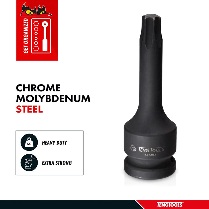 Teng Tools 1/2" TX Impact Socket DIN TX60 Teng Tools - Town Tools 