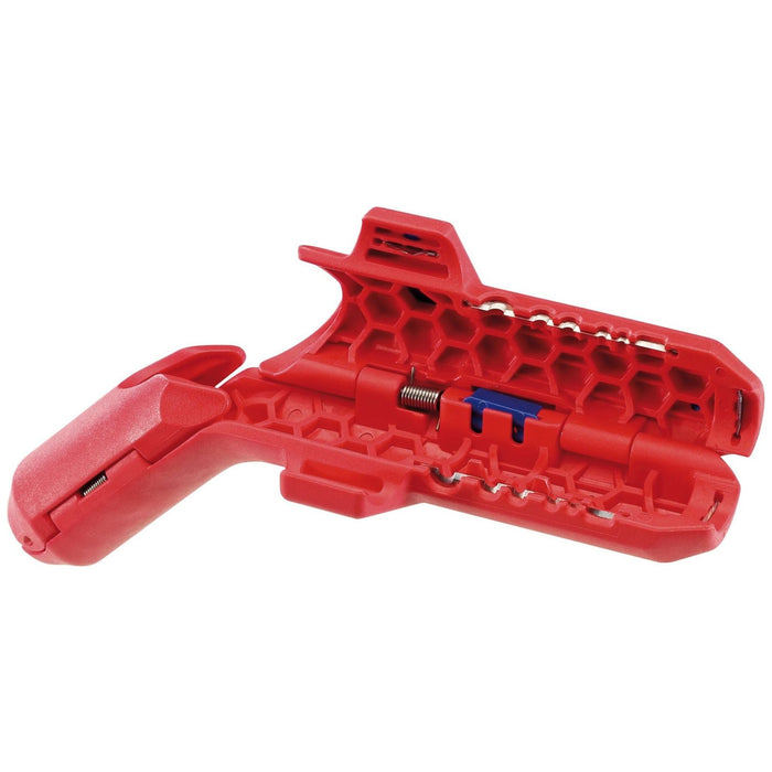 Draper Knipex ErgoStrip Universal 3 in 1 Tool (Left Handed) 04599 Draper - Town Tools 