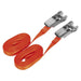 Sealey Self-Securing Ratchet Tie Down 25mm x 4.5m 800kg Breaking Strength Pair Sealey - Town Tools 